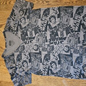 Star Wars Adult Graphic T-Shirt - Gray